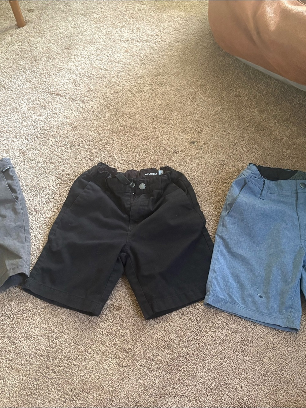 Volcom Kids Black Pull-On Shorts